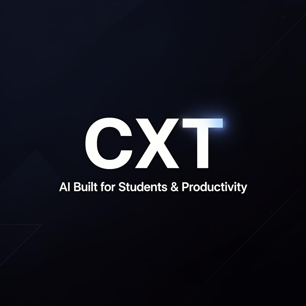 Cxt Team CXT - AI Assistant for Students & Productivity